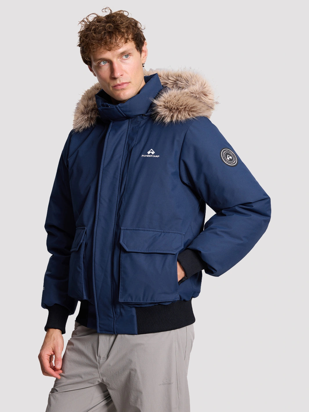 Men's Water-Resistant 700 Fill Power Down Parka PIONEER CAMP