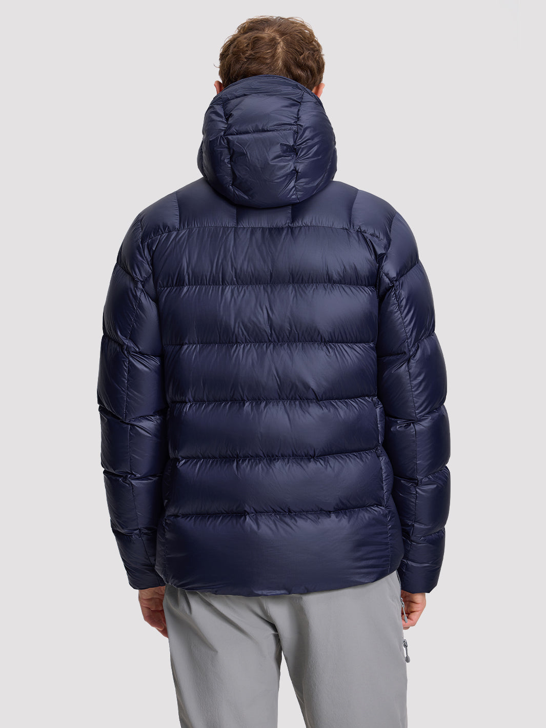 Men's 800-Fill Goose Down Hooded Jacket PIONEER CAMP