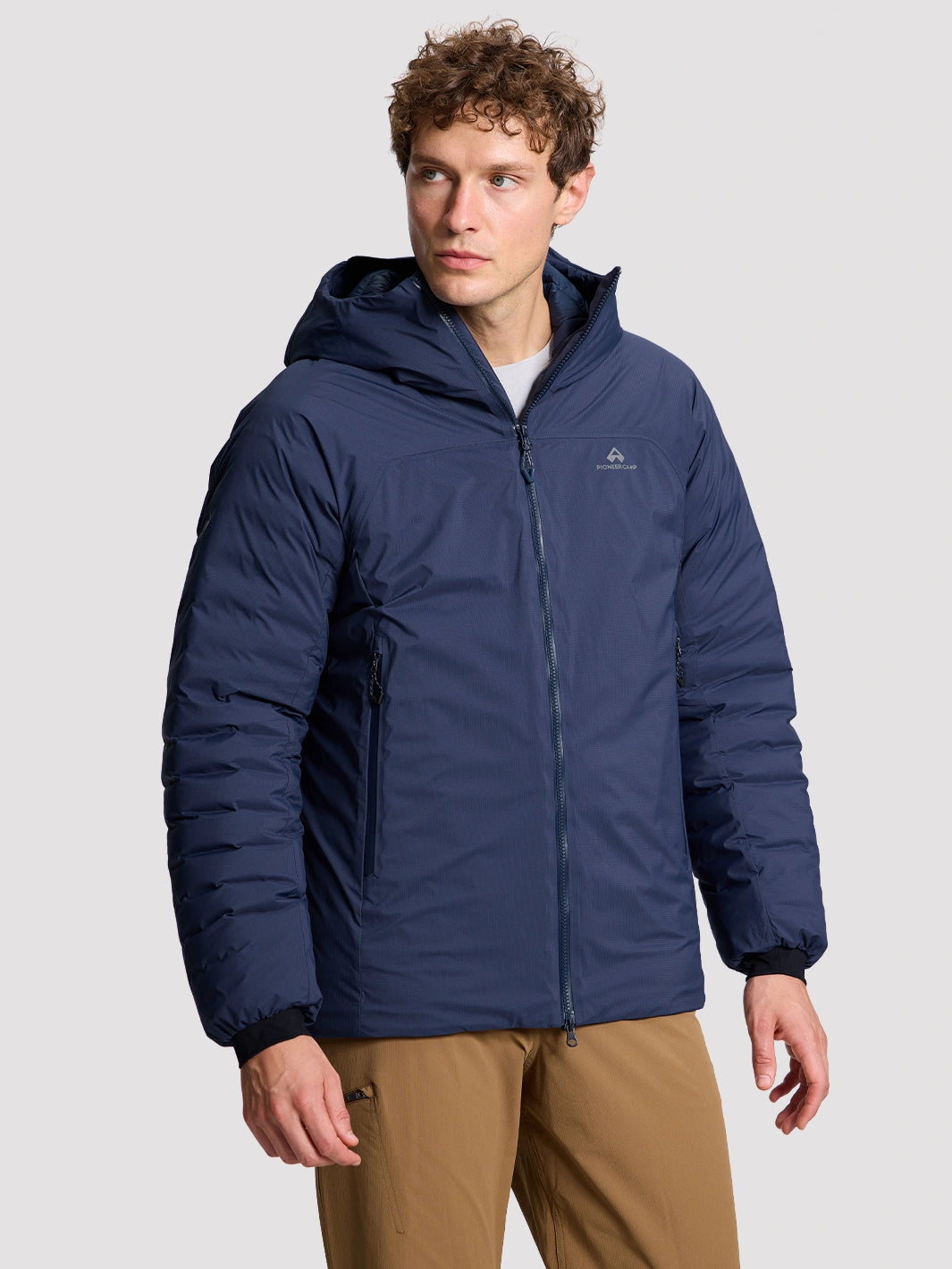 Men's Toray 2L Waterproof 800 Fill Power Goose Down Jacket PIONEER CAMP