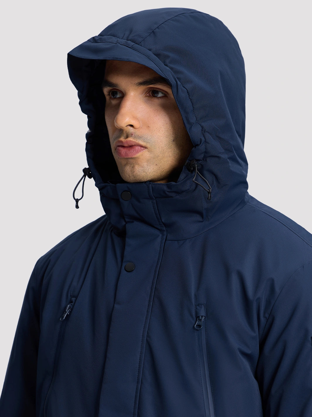 Men's 9-Pocket Hooded Fleece-Lined Winter Parka PIONEER CAMP