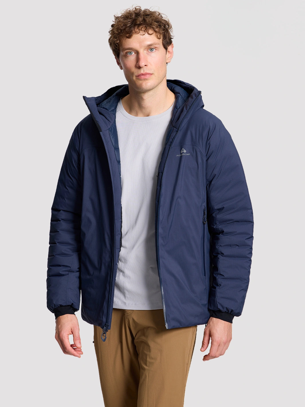 Men's Toray 2L Waterproof 800 Fill Power Goose Down Jacket PIONEER CAMP