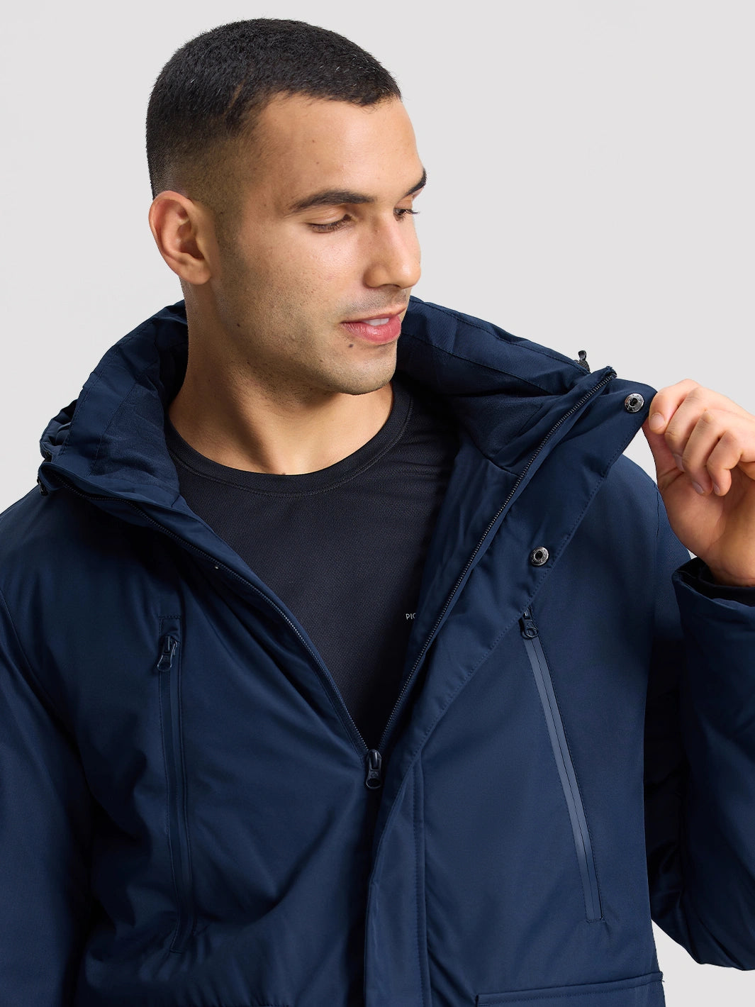 Men's 9-Pocket Hooded Fleece-Lined Winter Parka PIONEER CAMP