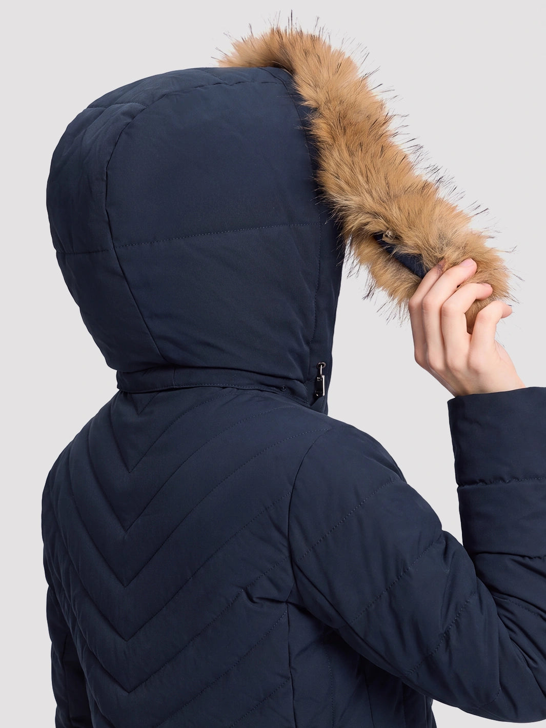 Women's Waterproof Long Puffer Coat PIONEER CAMP