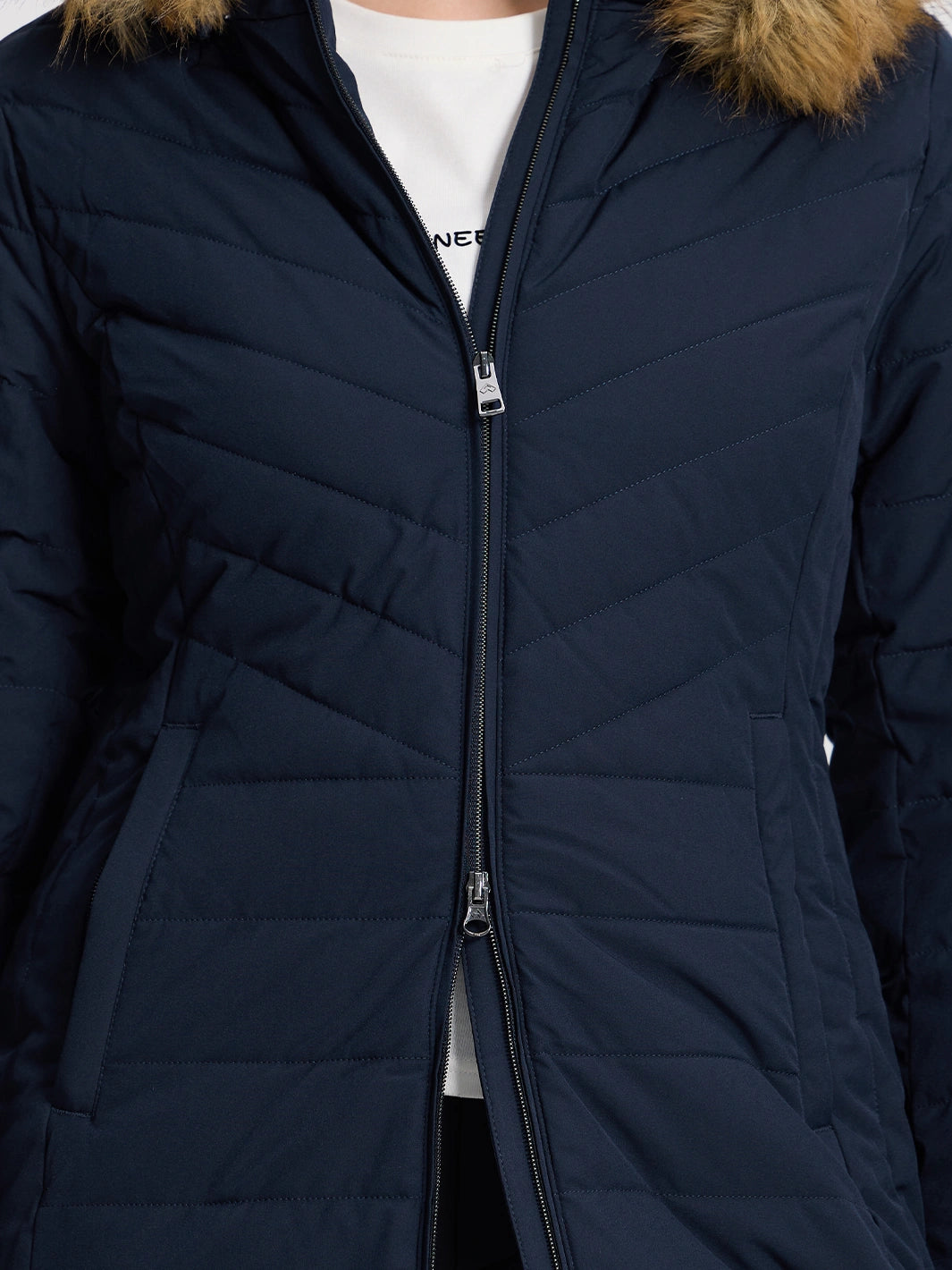 Women's Waterproof Long Puffer Coat PIONEER CAMP