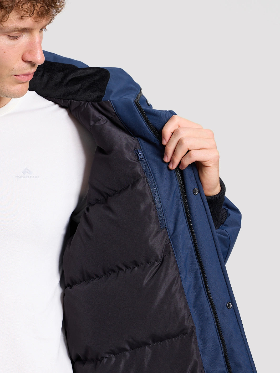 Men's Water-Resistant 700 Fill Power Down Parka PIONEER CAMP