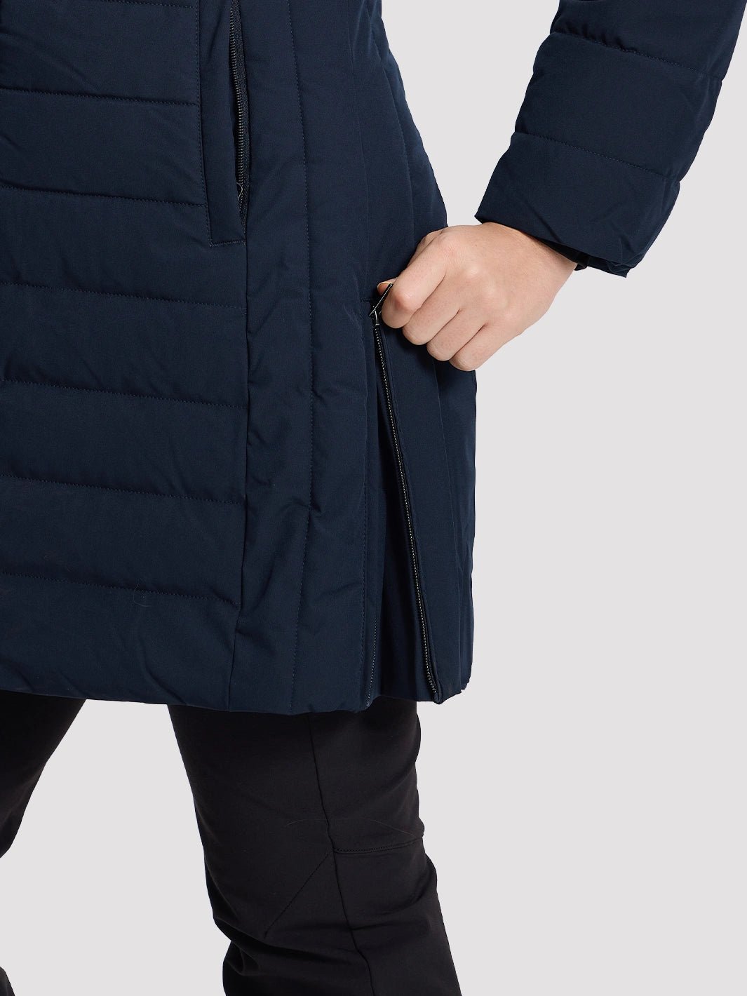 Women's Waterproof Long Puffer Coat PIONEER CAMP