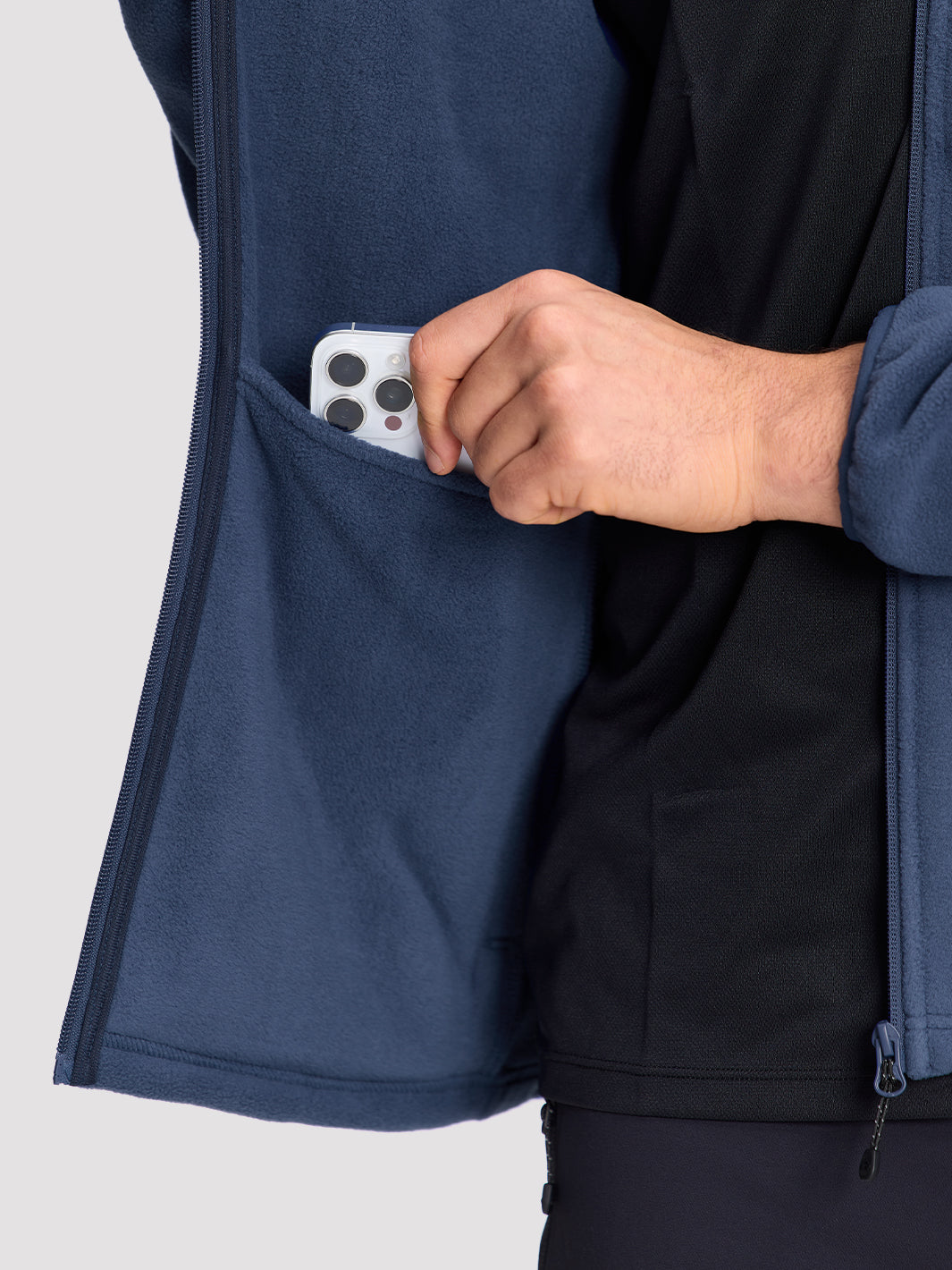 Men's Anti-Static Fleece Jacket PIONEER CAMP