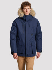 Men's 700 Fill Power Water-Resistant Duck Down Parka Jacket PIONEER CAMP