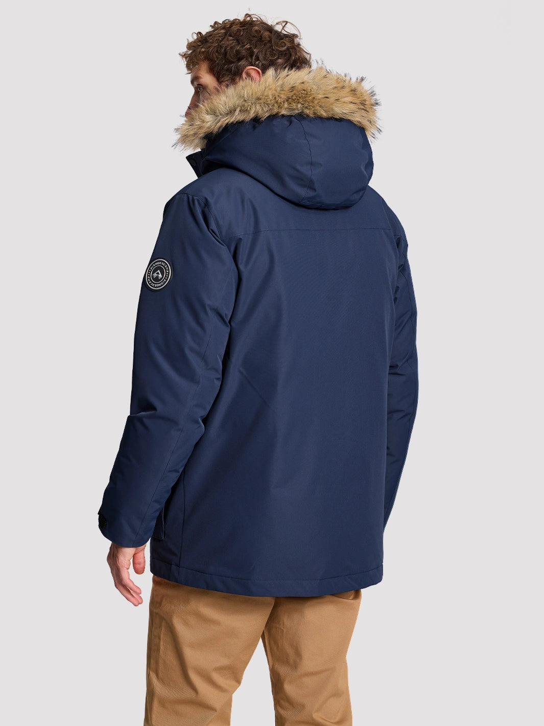Men's 700 Fill Power Water-Resistant Duck Down Parka Jacket PIONEER CAMP