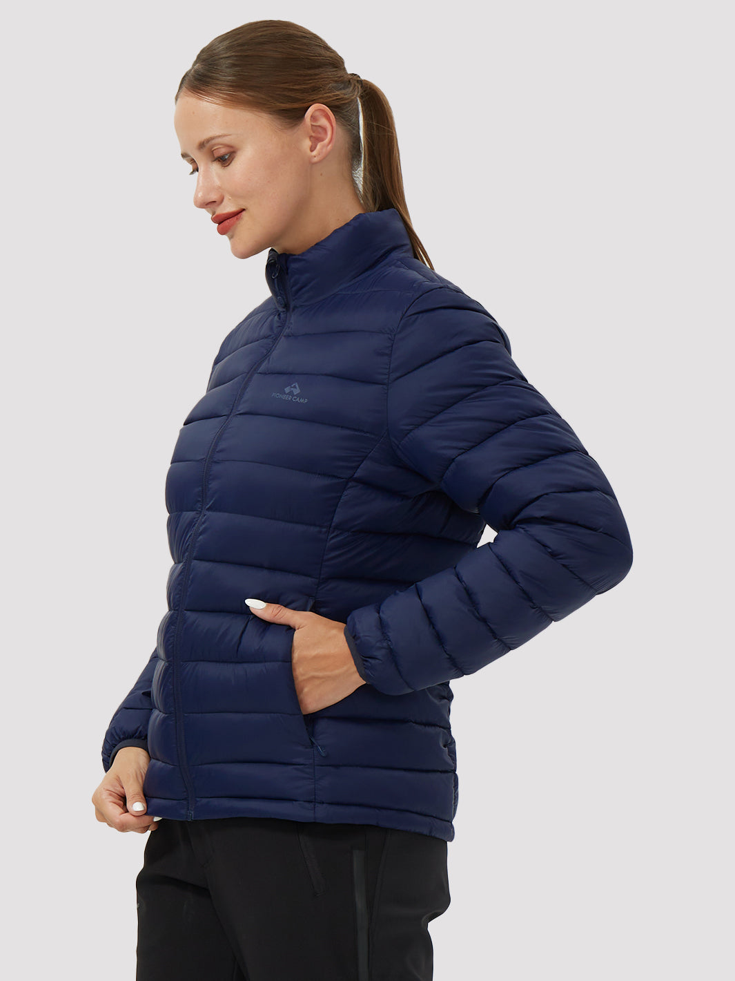 Women's 350g Lightweight Packable Puffer Jacket PIONEER CAMP