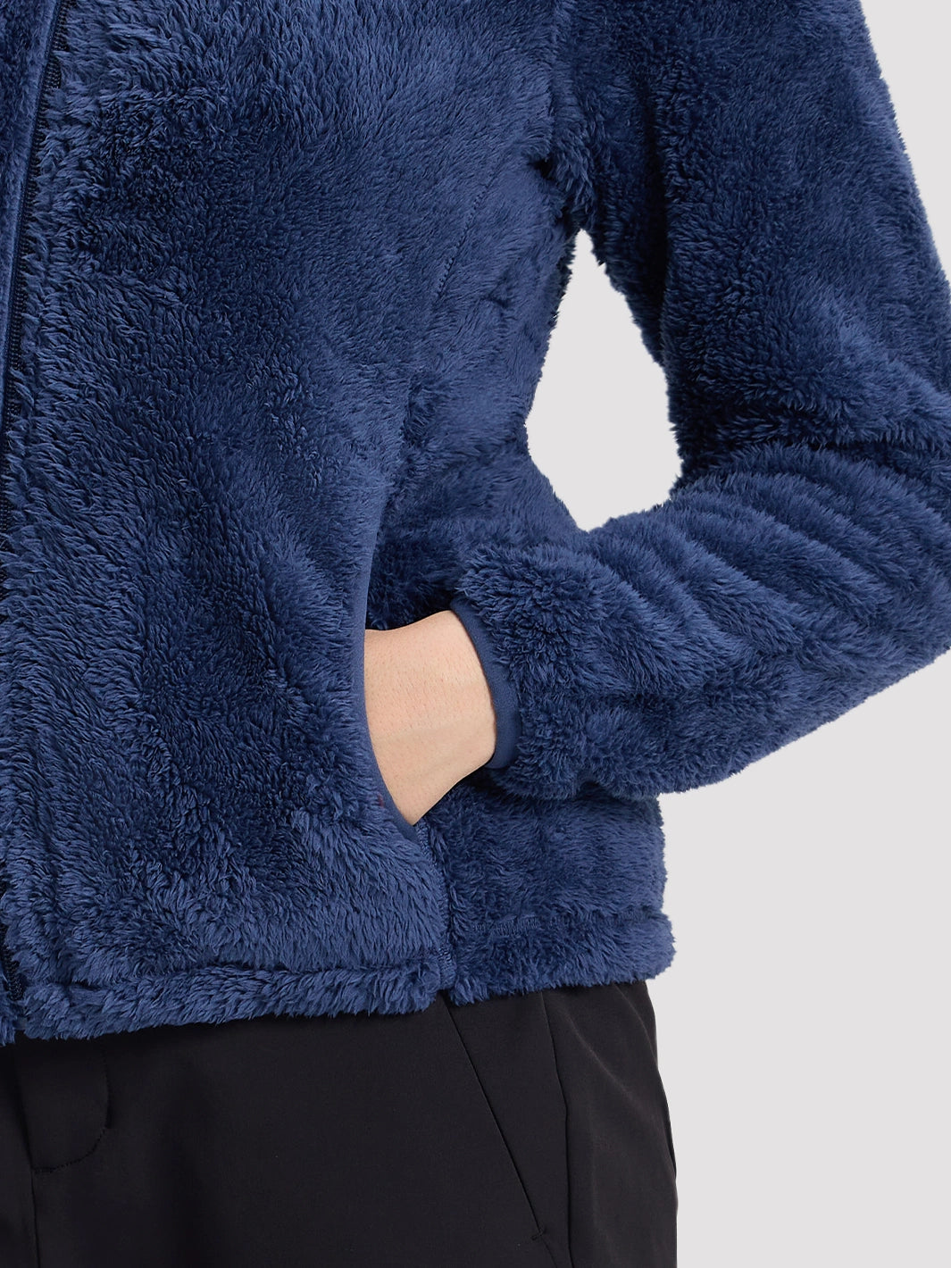 Women's Stand-Collar Coral Fleece Jacket PIONEER CAMP