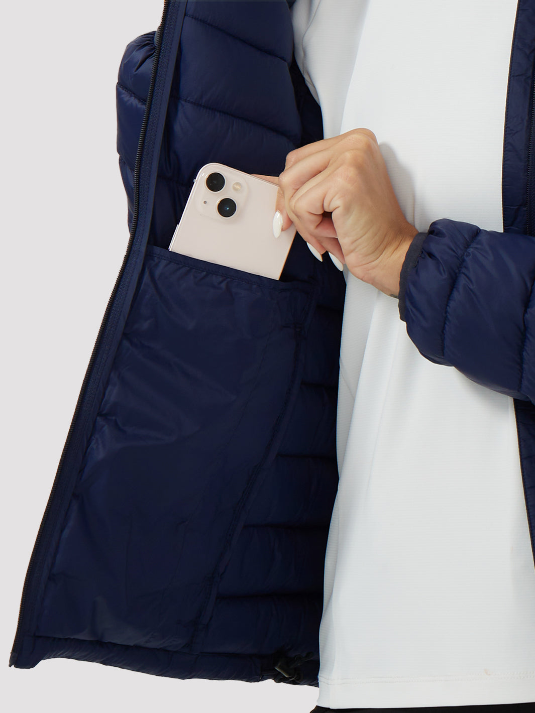 Women's 350g Lightweight Packable Puffer Jacket PIONEER CAMP