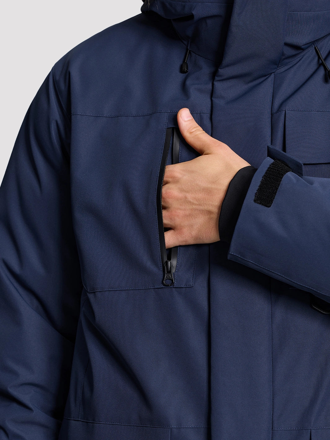 Men's 700 Fill Power Water-Resistant Duck Down Parka Jacket PIONEER CAMP