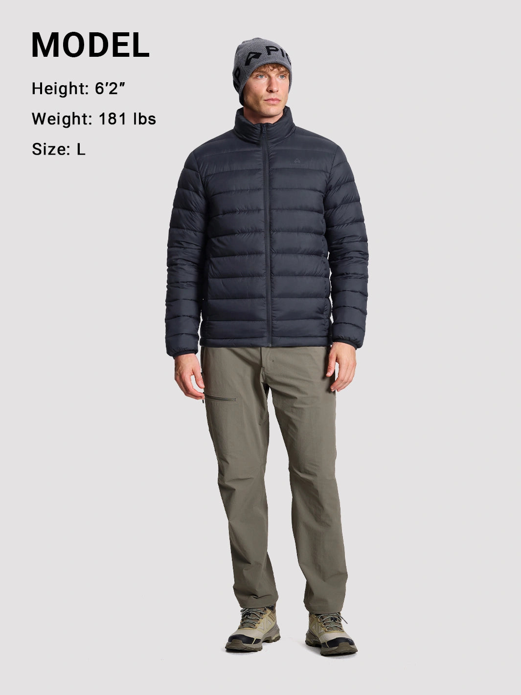 Men's Ultralight Packable Puffer Jacket PIONEER CAMP