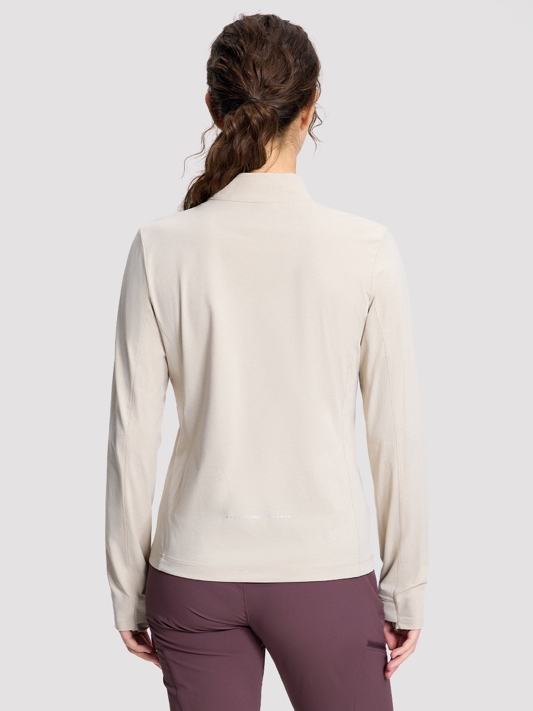 Women's Quick-Dry Colorblock Half-Zip Top PIONEER CAMP