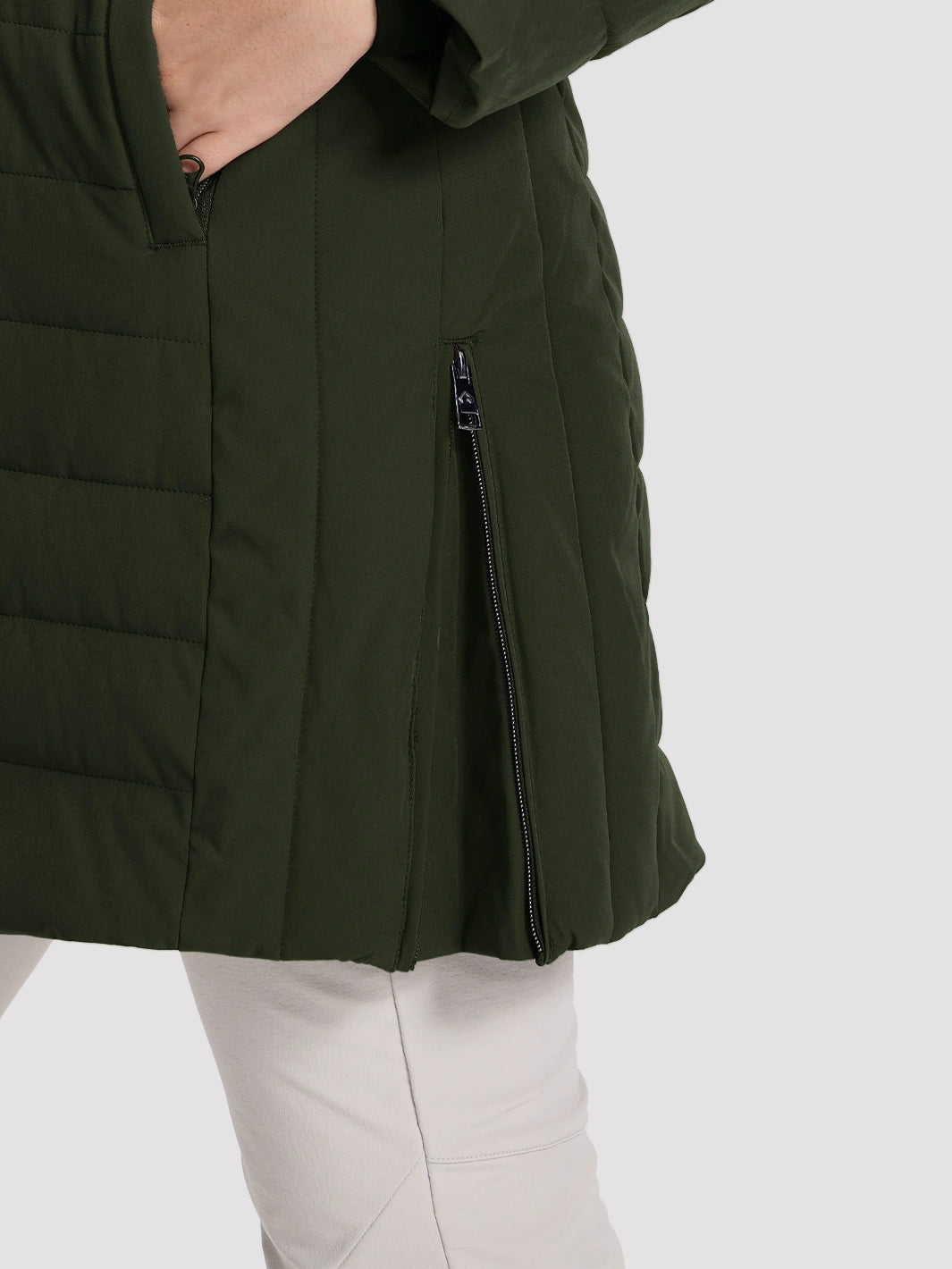 Women's Waterproof Long Puffer Coat PIONEER CAMP