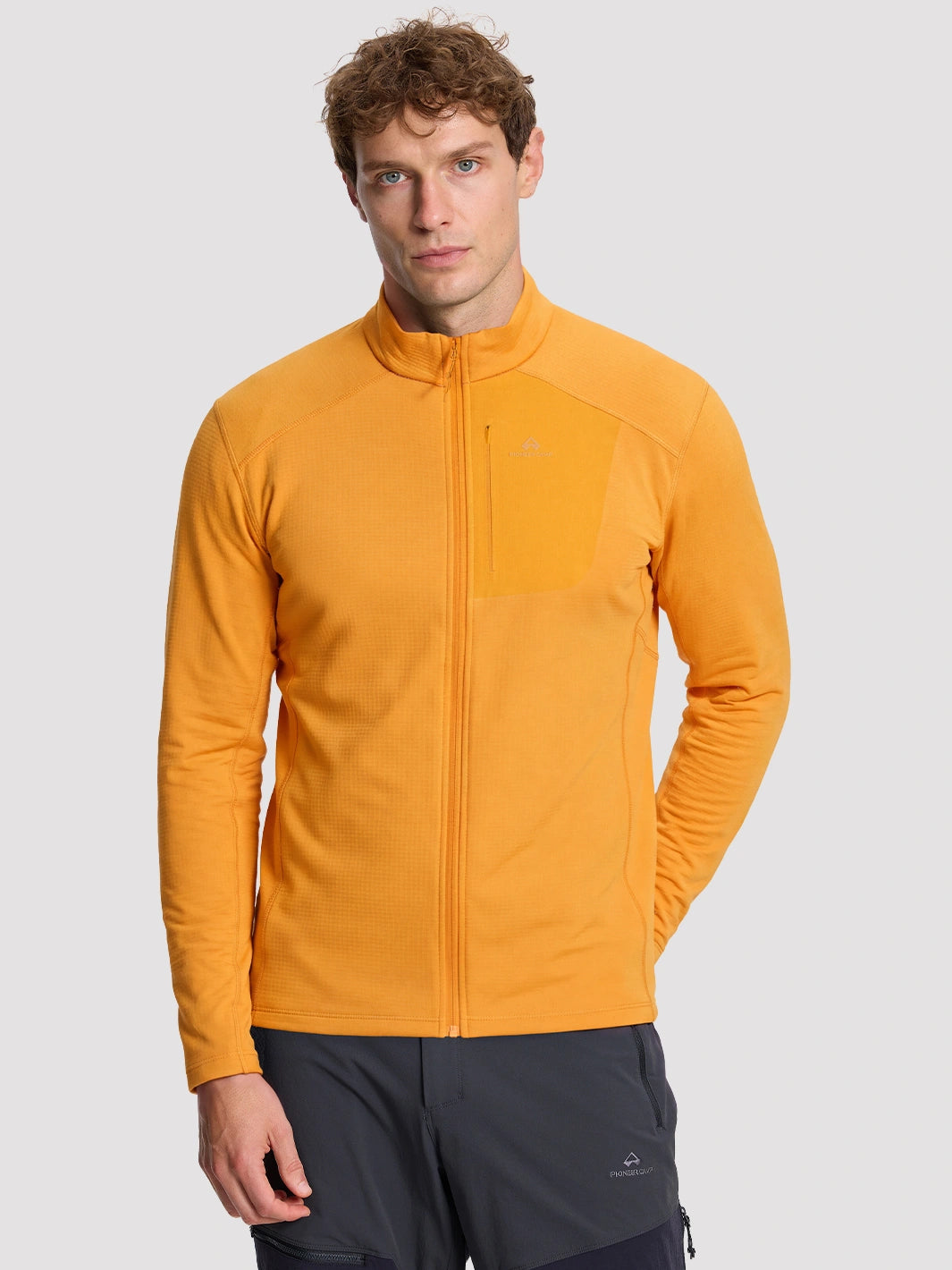 Men's Dynamic Full-Zip Grid Fleece Jacket PIONEER CAMP
