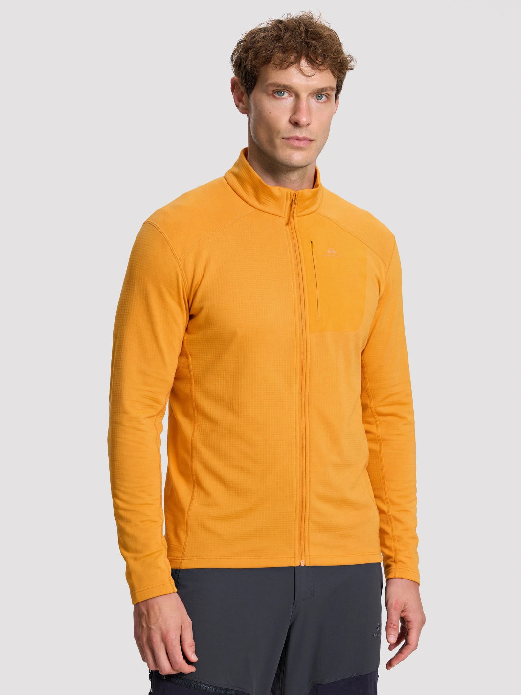 Men's Dynamic Full-Zip Grid Fleece Jacket PIONEER CAMP