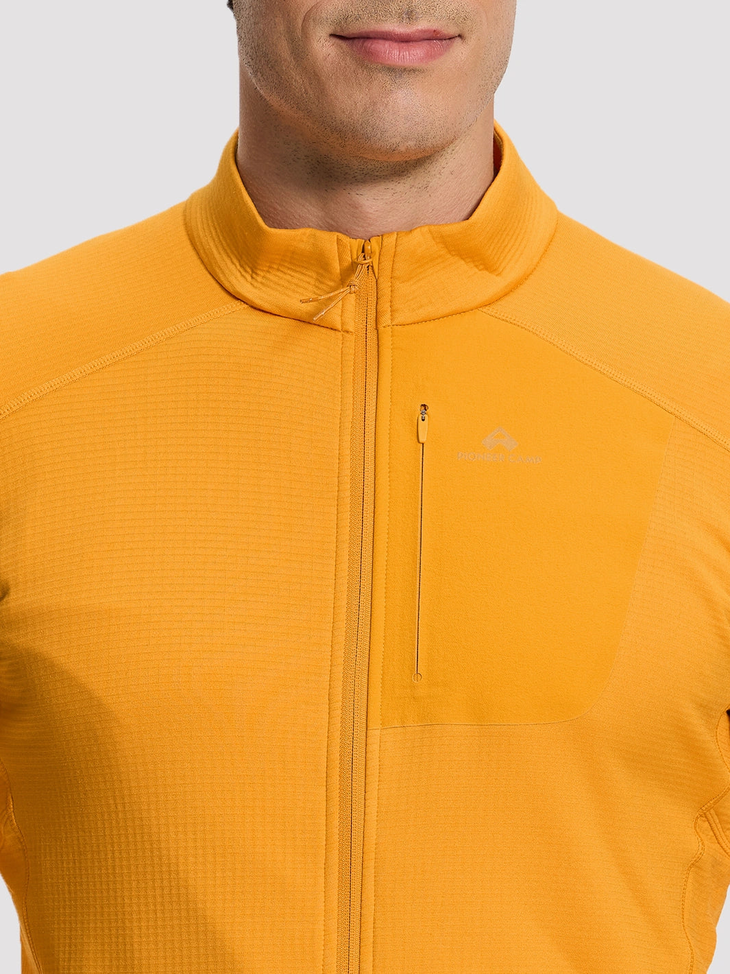 Men's Dynamic Full-Zip Grid Fleece Jacket PIONEER CAMP