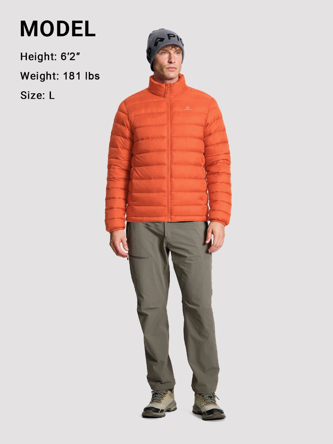 Men's Ultralight Packable Puffer Jacket PIONEER CAMP