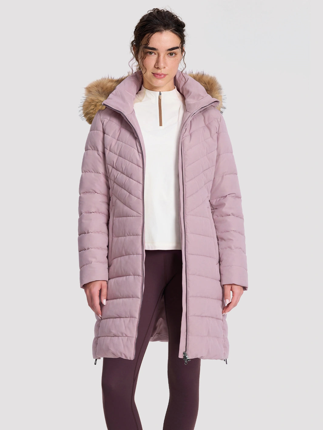 Women's Waterproof Long Puffer Coat PIONEER CAMP