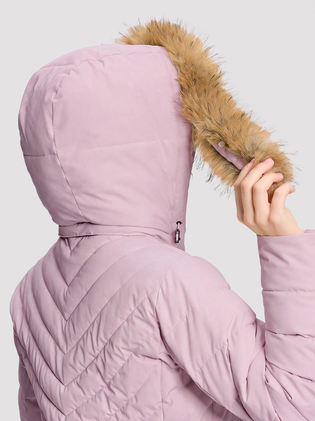Women's Waterproof Long Puffer Coat PIONEER CAMP