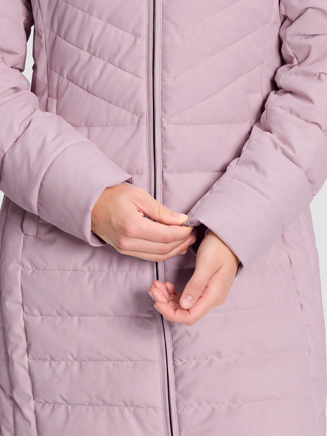 Women's Waterproof Long Puffer Coat PIONEER CAMP