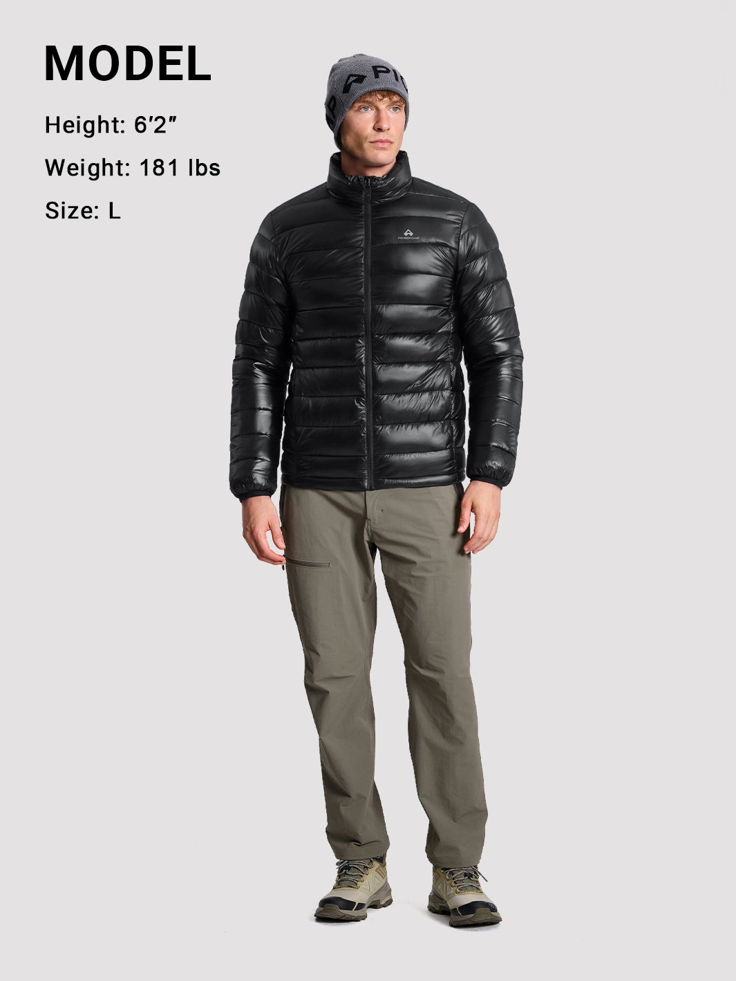 Men's Ultralight Packable Puffer Jacket PIONEER CAMP