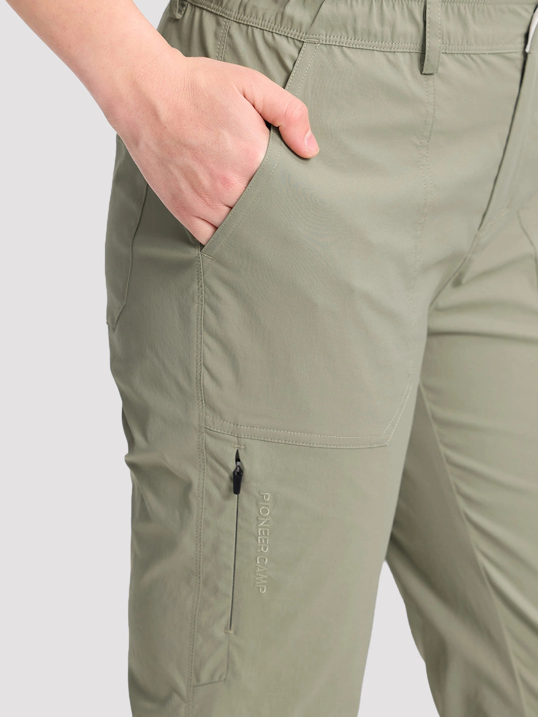 Women's Quick-Dry Water-Repellent Hiking Pants PIONEER CAMP