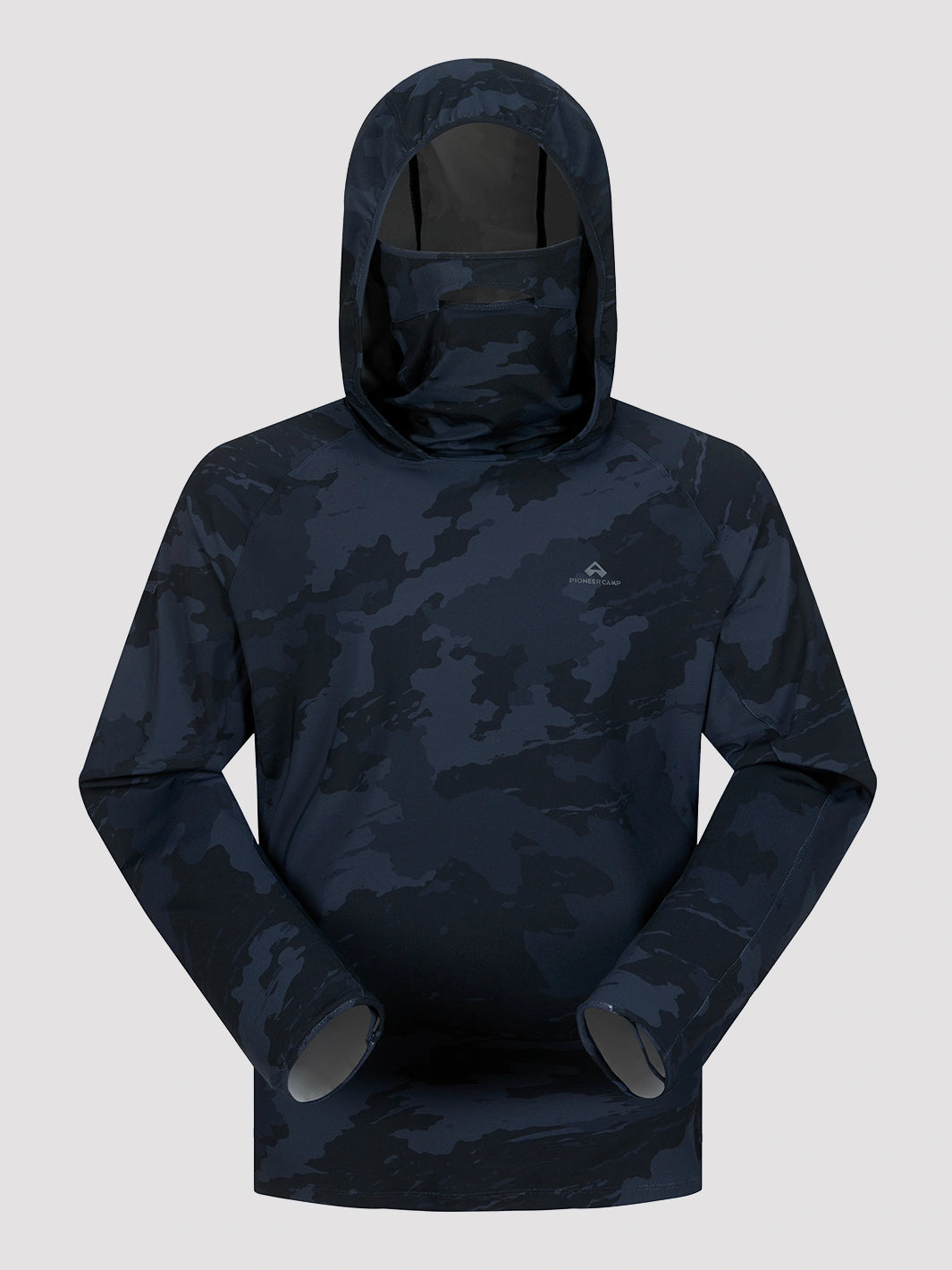 Men's UPF 50+ Hooded Sun Shirt PIONEER CAMP