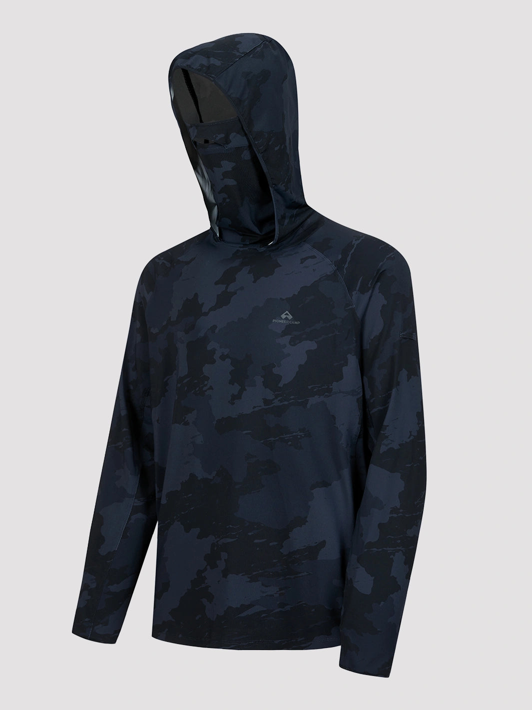 Men's UPF 50+ Hooded Sun Shirt PIONEER CAMP