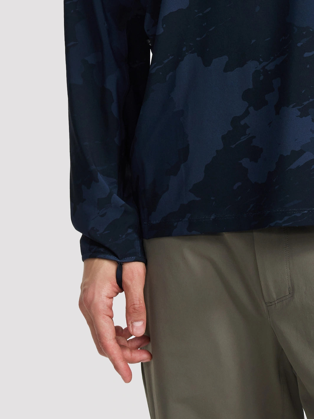 Men's UPF 50+ Hooded Sun Shirt PIONEER CAMP