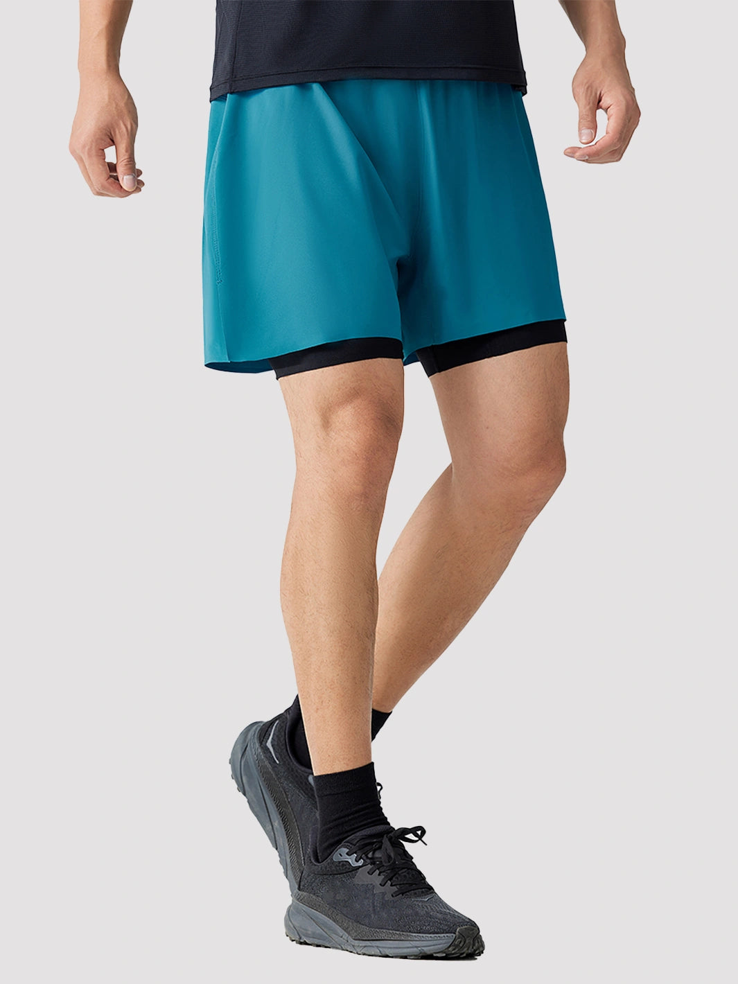 Men's Quick-Dry Compression Running Shorts PIONEER CAMP