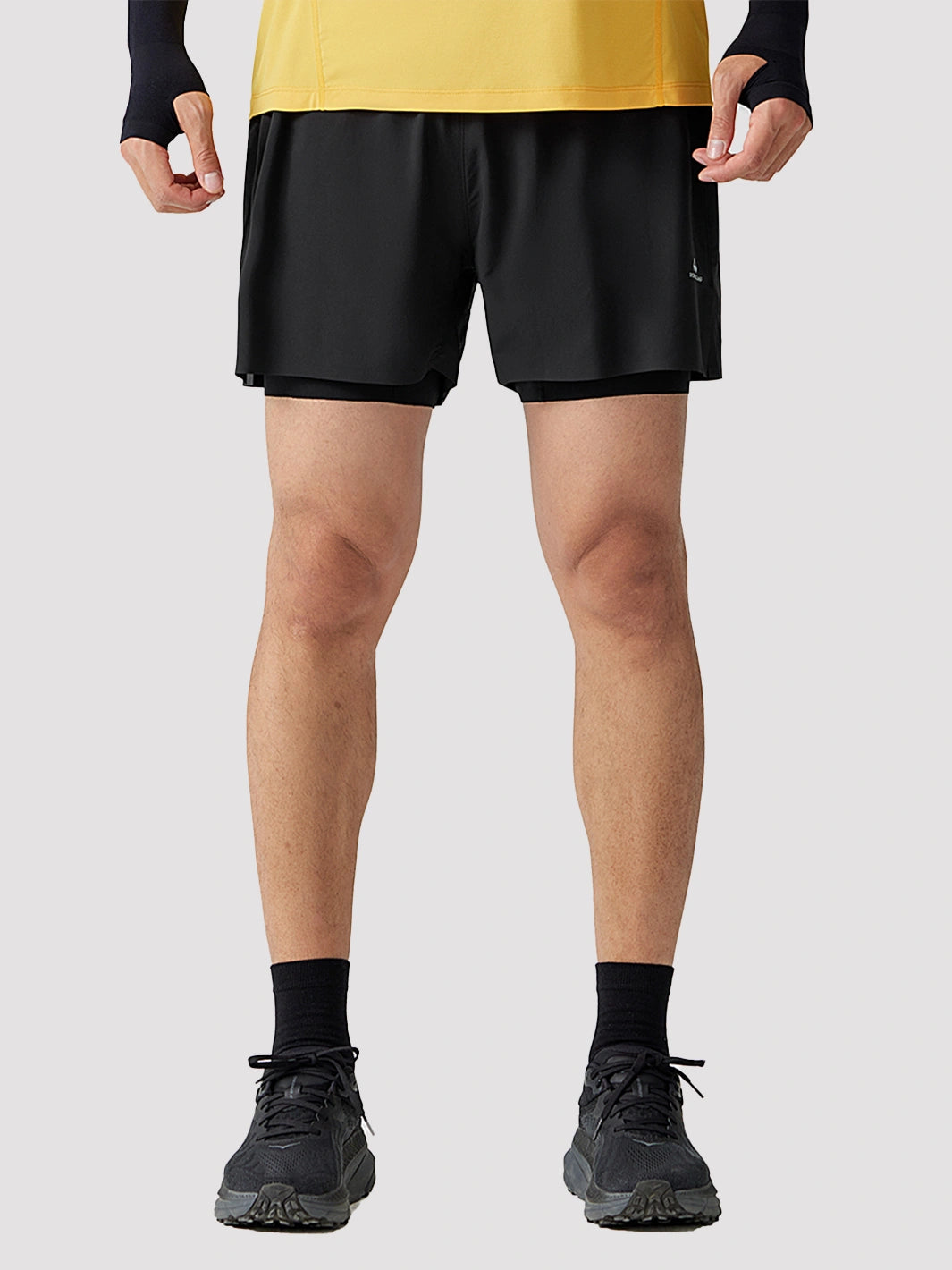 Men's Quick-Dry Compression Running Shorts PIONEER CAMP