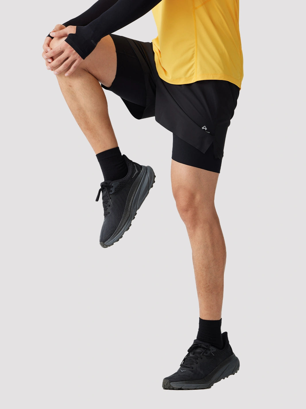 Men's Quick-Dry Compression Running Shorts PIONEER CAMP