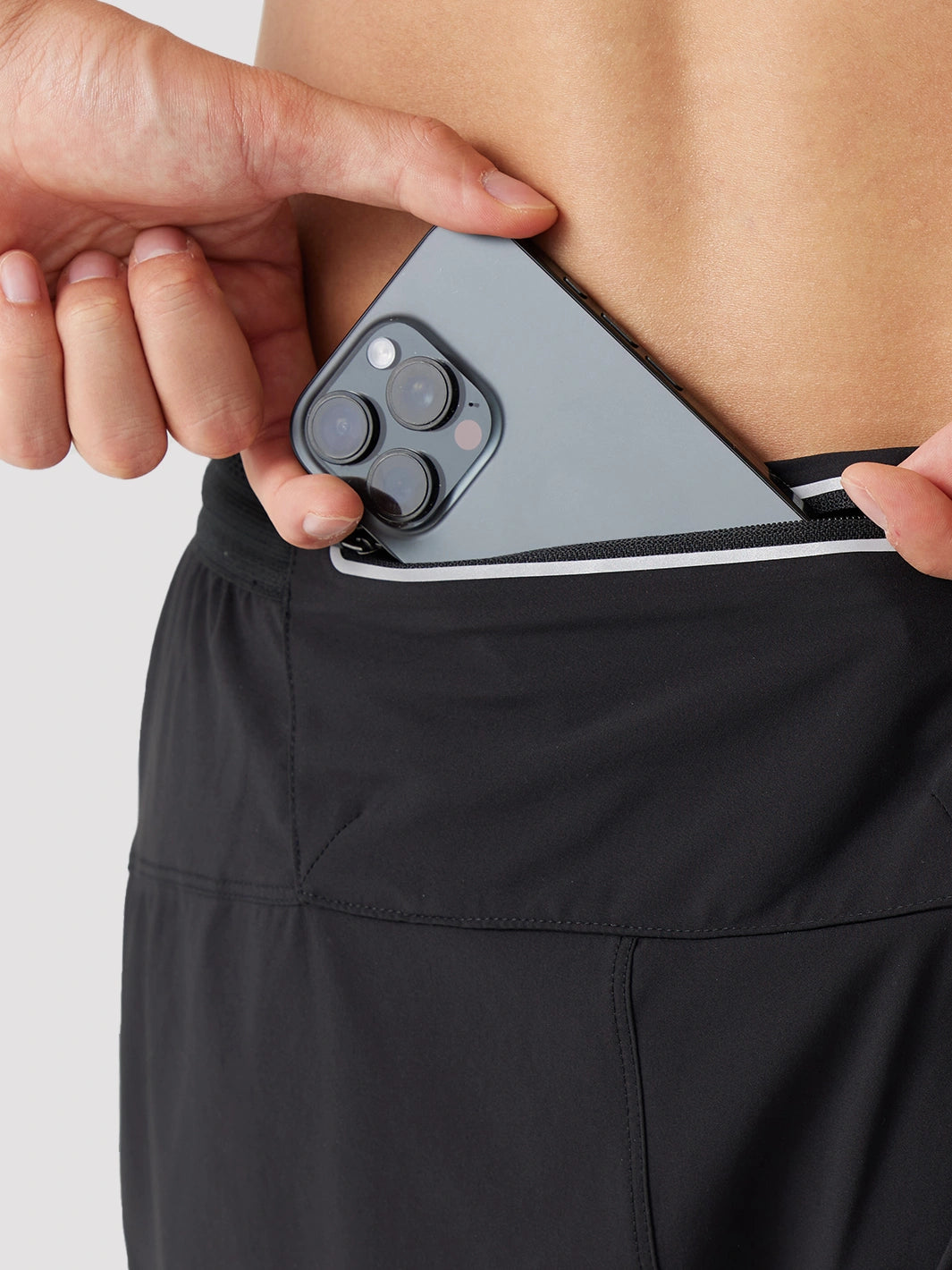 Men's Quick-Dry Compression Running Shorts PIONEER CAMP