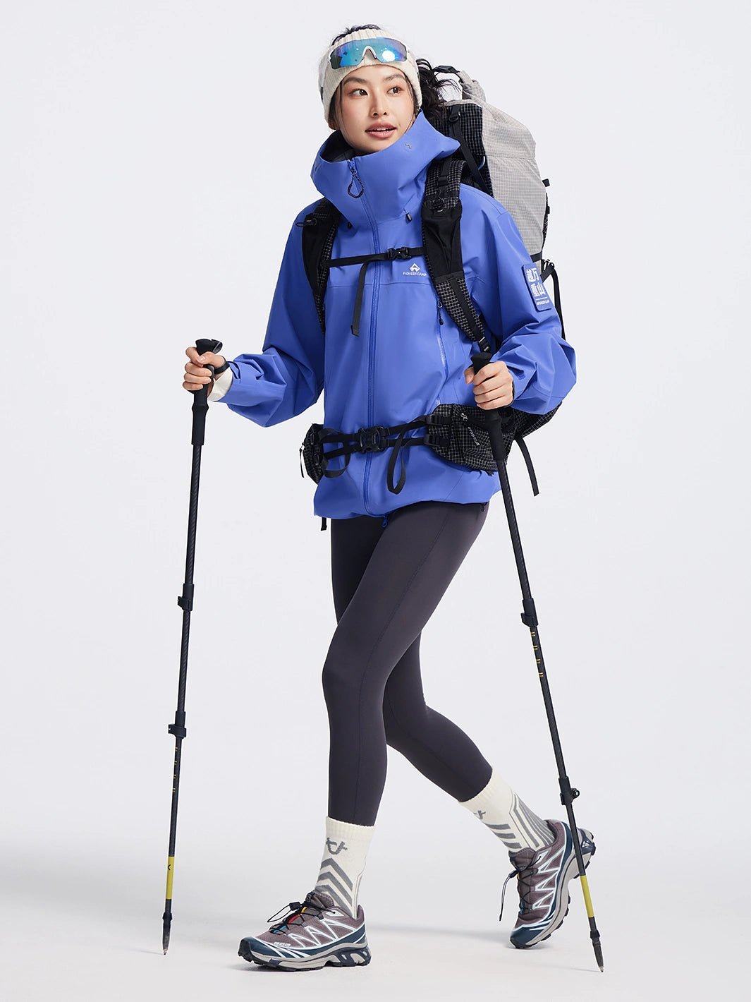 Lu Han's Pick - Unisex Toray 3L Waterproof Hardshell Jacket PIONEER CAMP