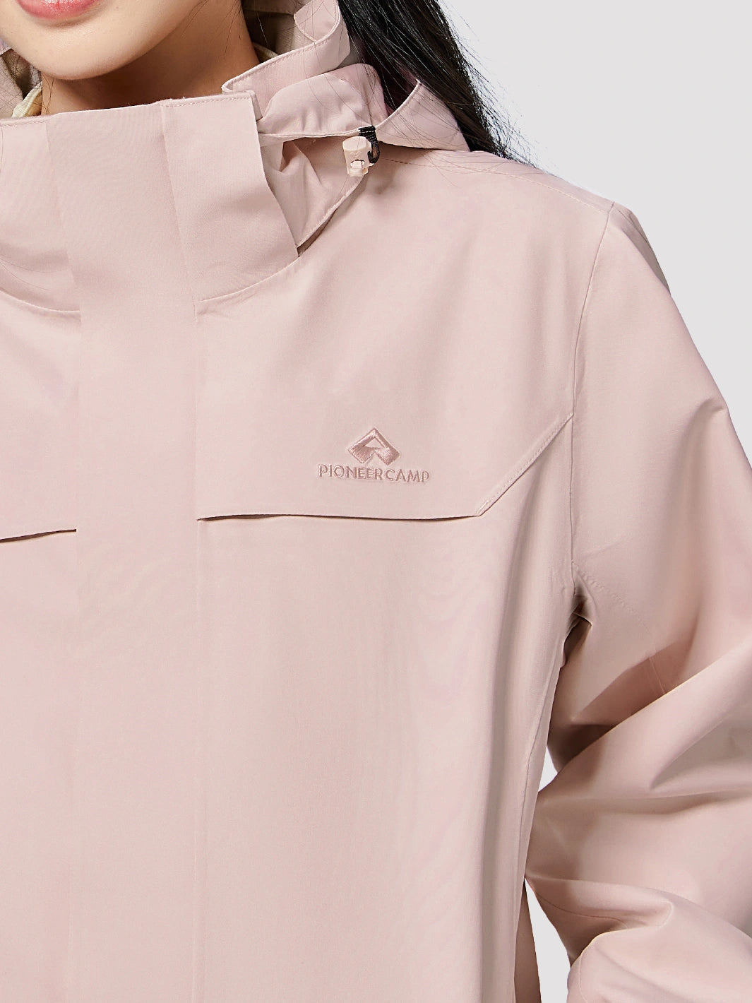 Women's 15000mm Waterproof Hardshell Jacket PIONEER CAMP