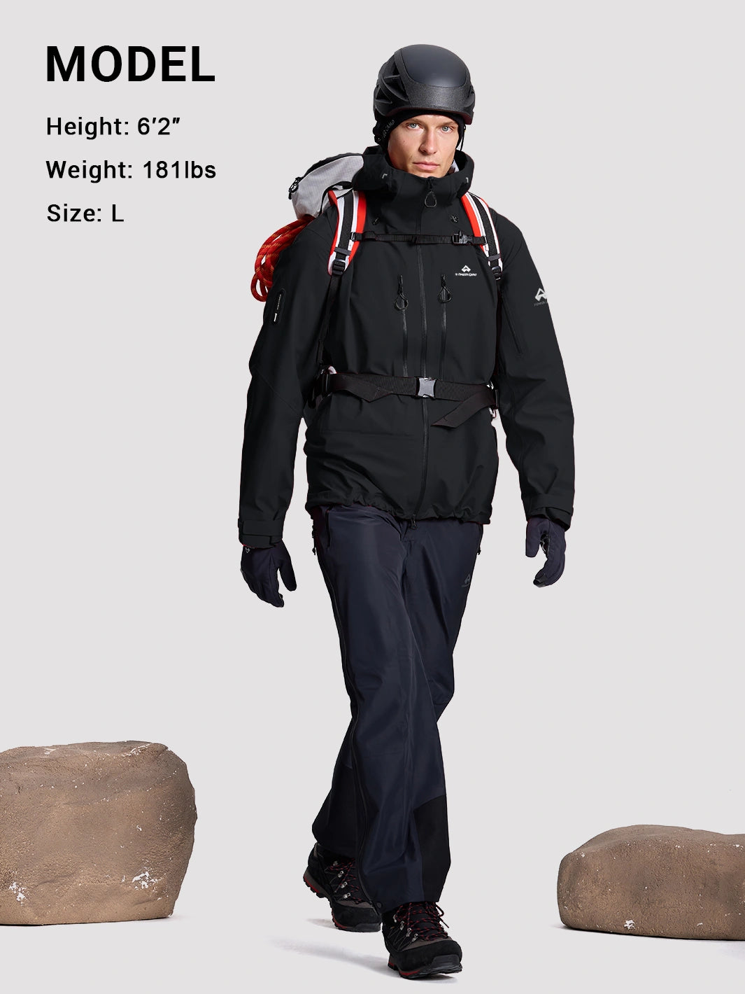 Storm Ego Climbing eVent® 3L Hardshell Jacket with RECCO® Unisex PIONEER CAMP