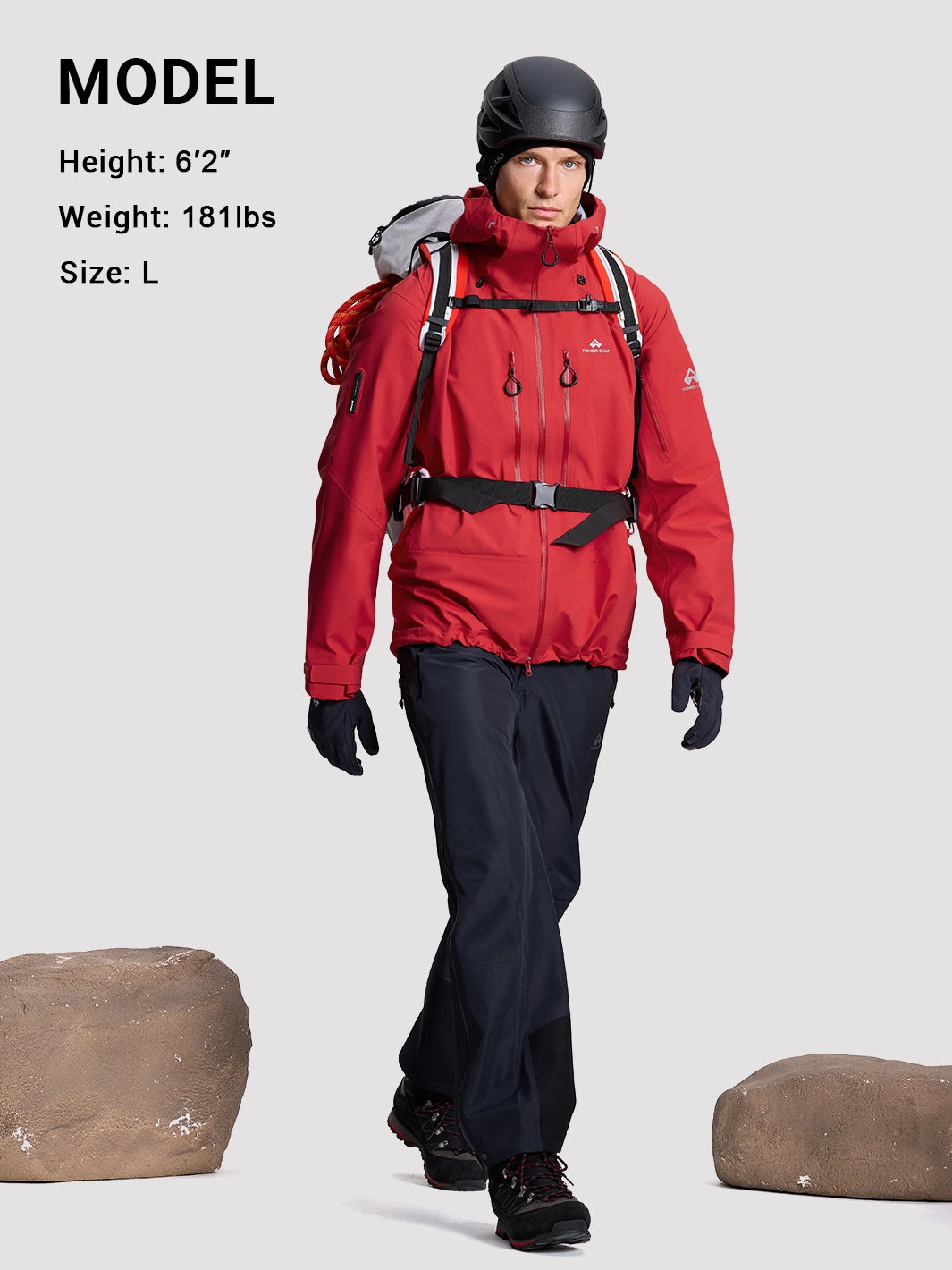 Storm Ego Climbing eVent® 3L Hardshell Jacket with RECCO® Unisex PIONEER CAMP
