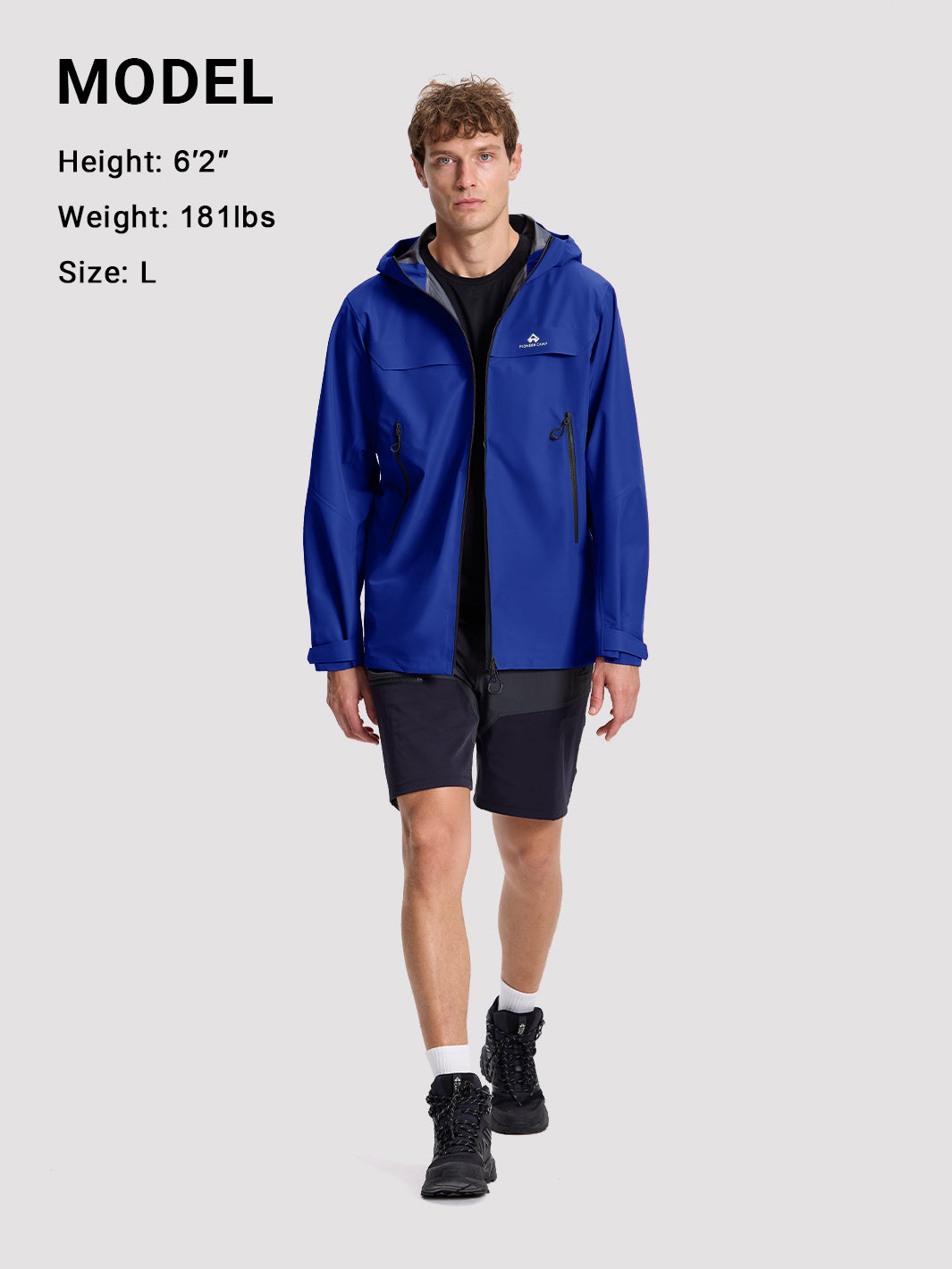 Red Ego Men's 3L Stormproof Hardshell Jacket PIONEER CAMP