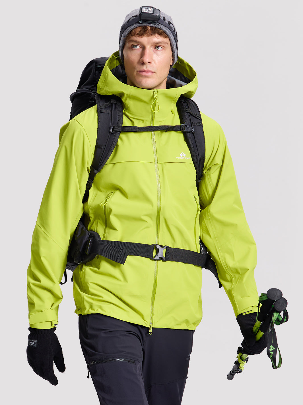 Red Ego Men's 3L Stormproof Hardshell Jacket PIONEER CAMP