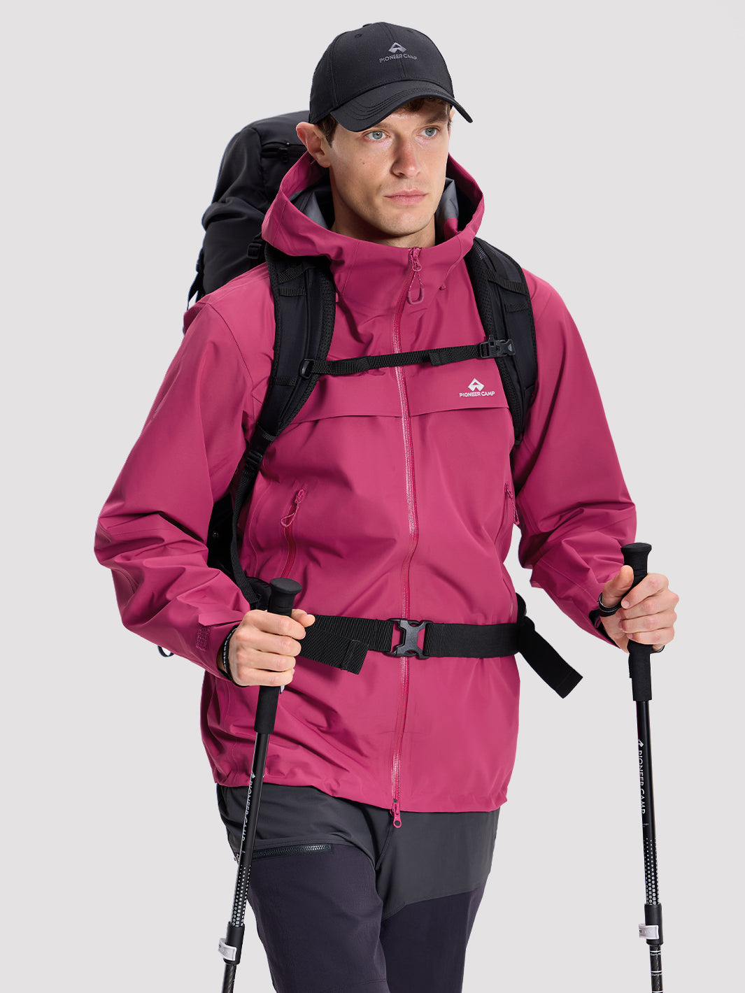 Red Ego Men's 3L Stormproof Hardshell Jacket PIONEER CAMP