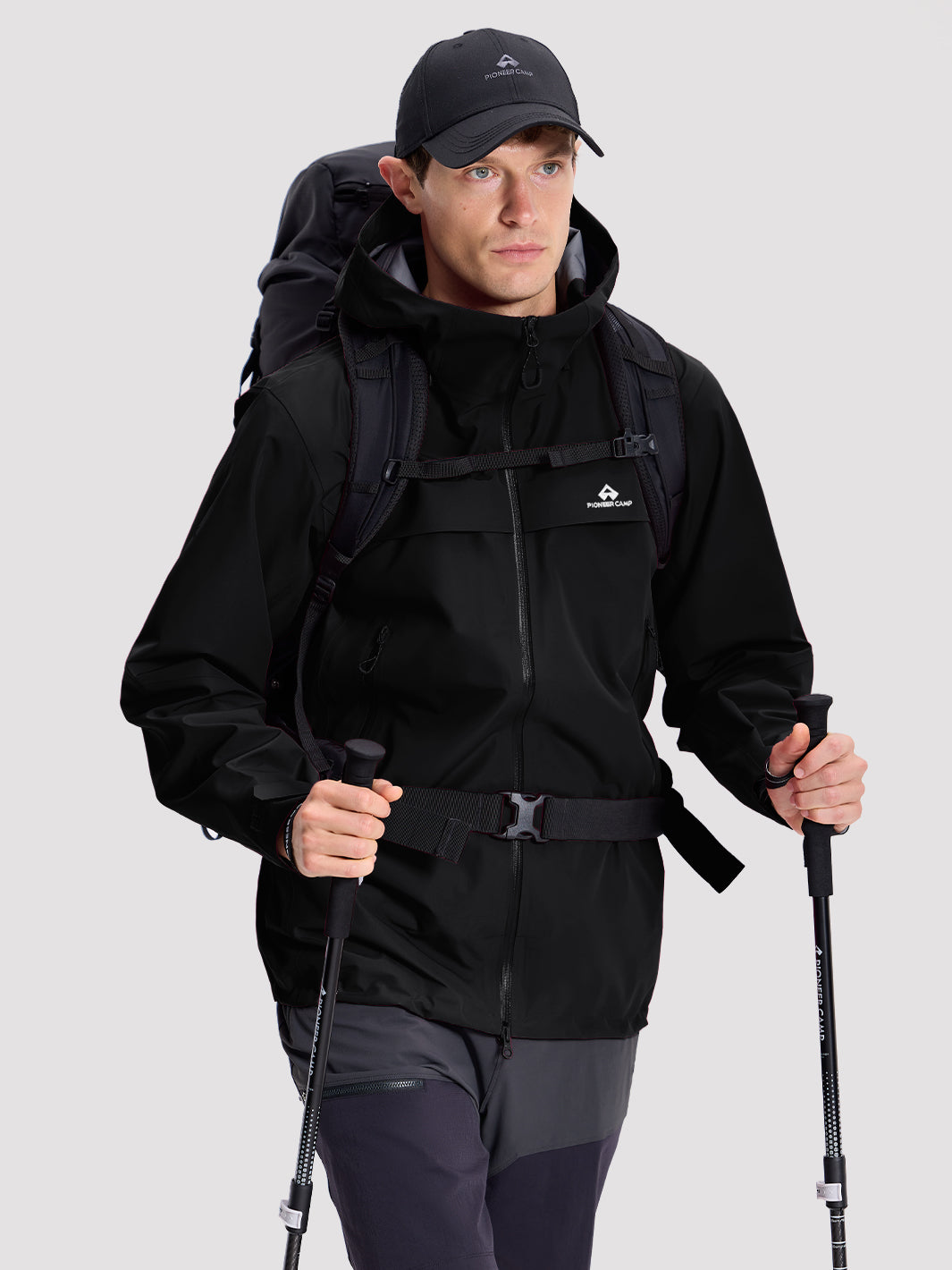 Red Ego Men's 3L Stormproof Hardshell Jacket PIONEER CAMP