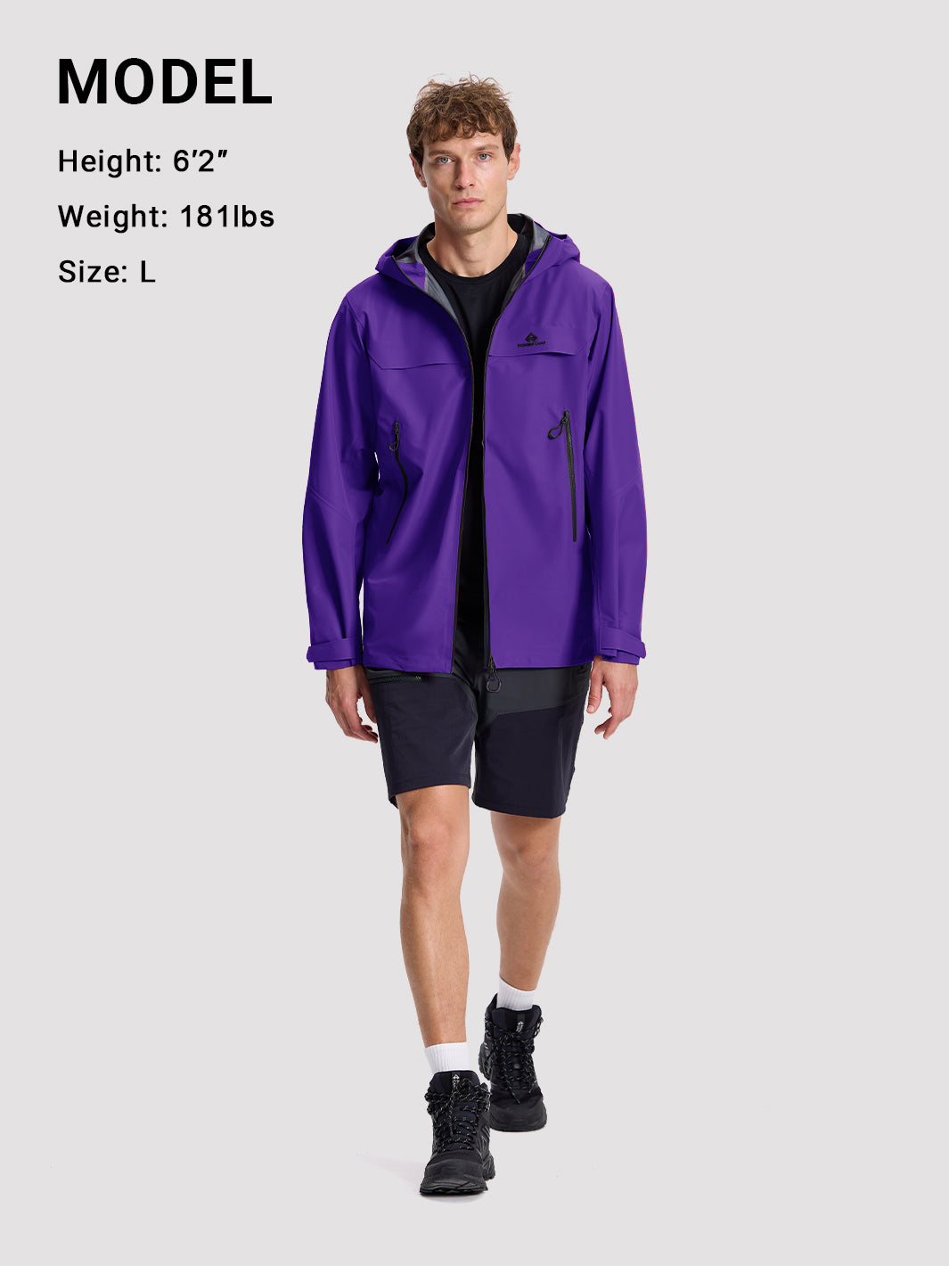 Red Ego Men's 3L Stormproof Hardshell Jacket PIONEER CAMP