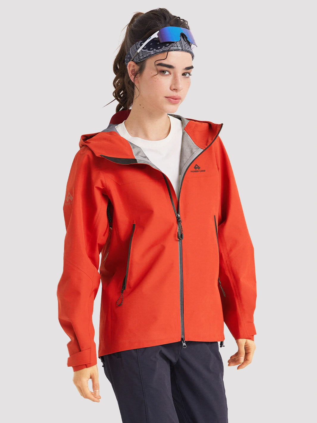 Veste hardshell imperméable 3 couches Red Ego pour femmes
