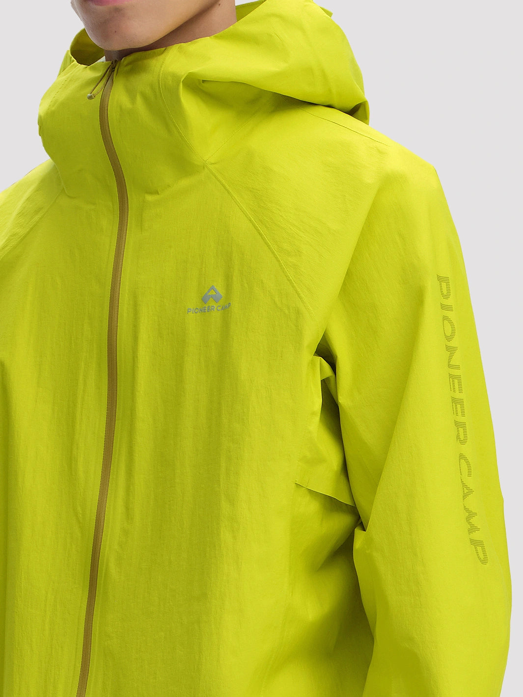 Men's Waterproof Trail Running Shell Jacket PIONEER CAMP