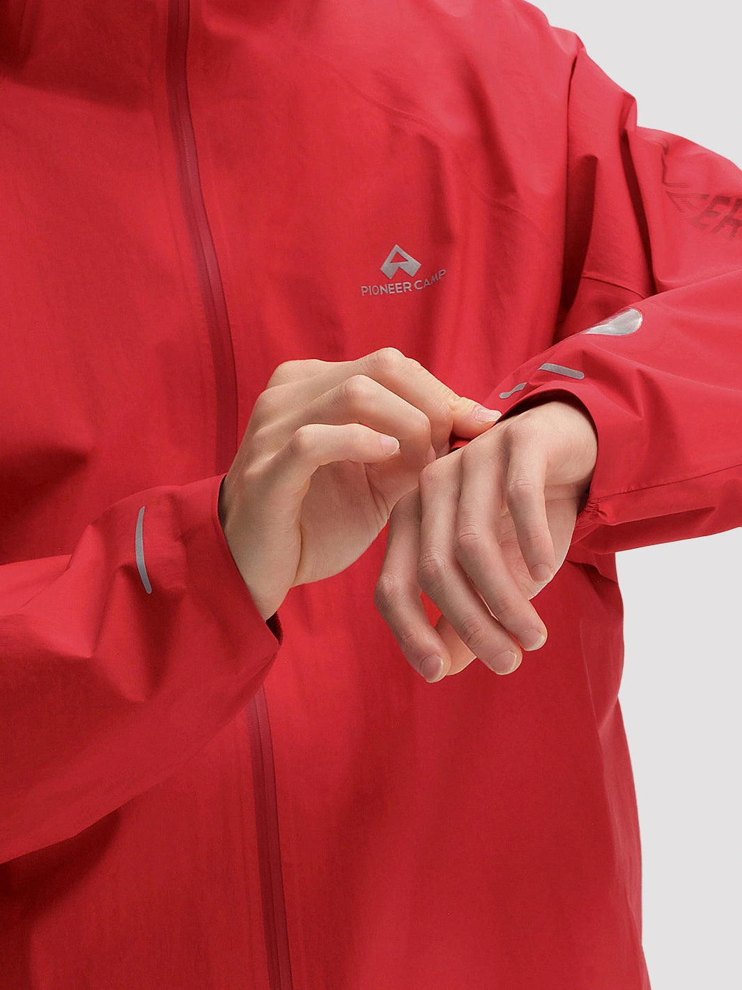 Men's Waterproof Trail Running Shell Jacket PIONEER CAMP