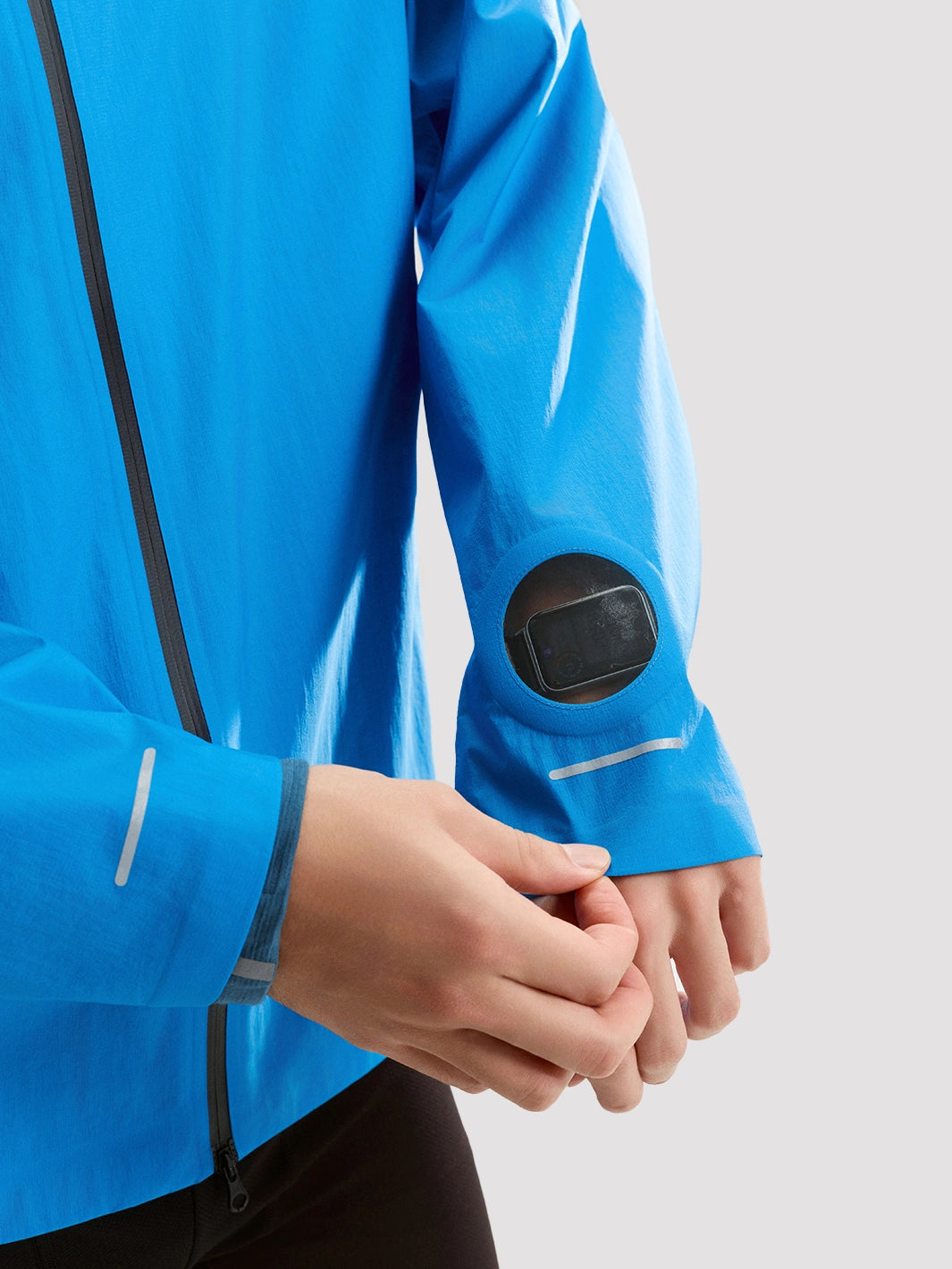 Men's Waterproof Trail Running Shell Jacket PIONEER CAMP