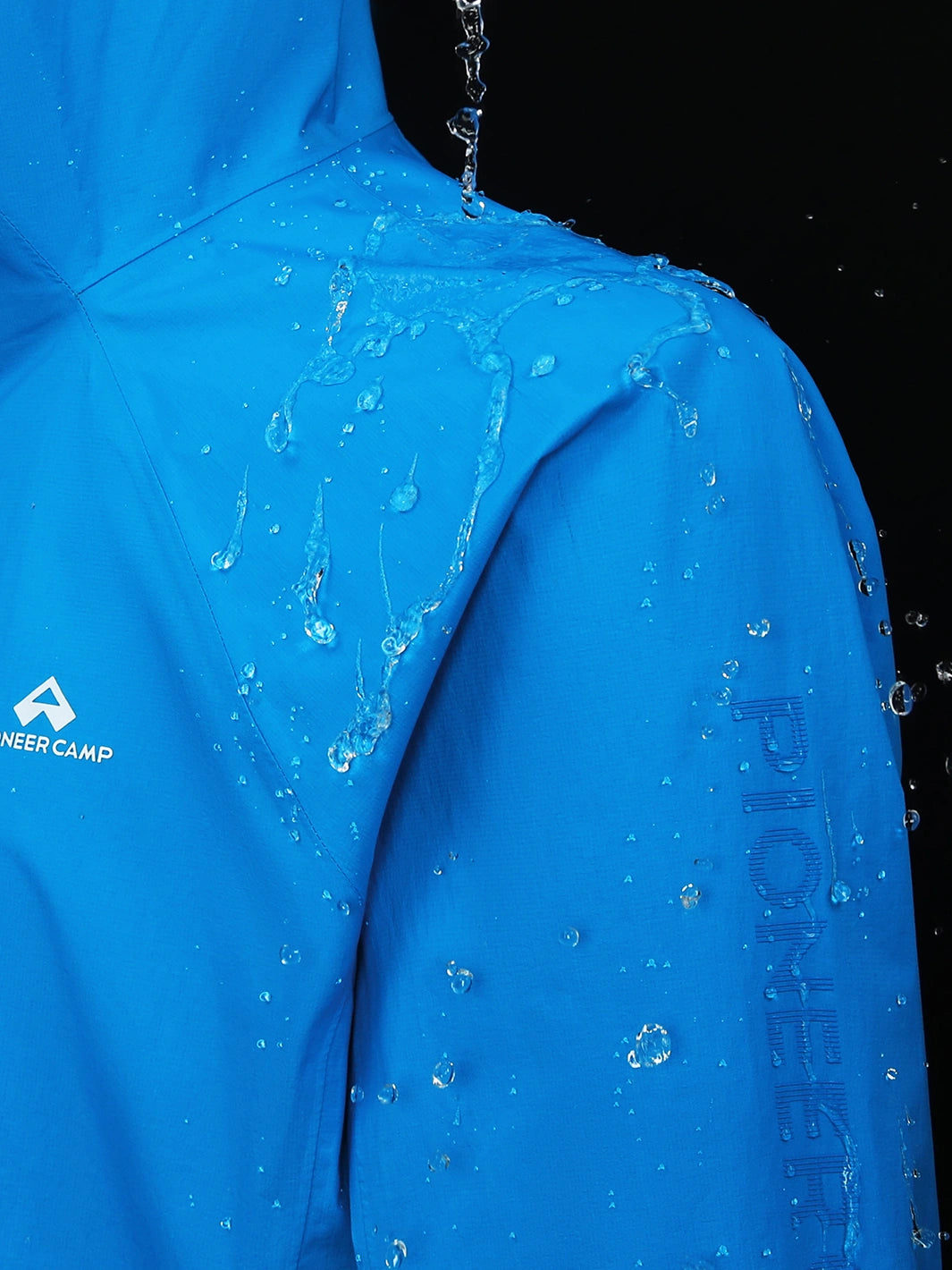 Men's Waterproof Trail Running Shell Jacket PIONEER CAMP